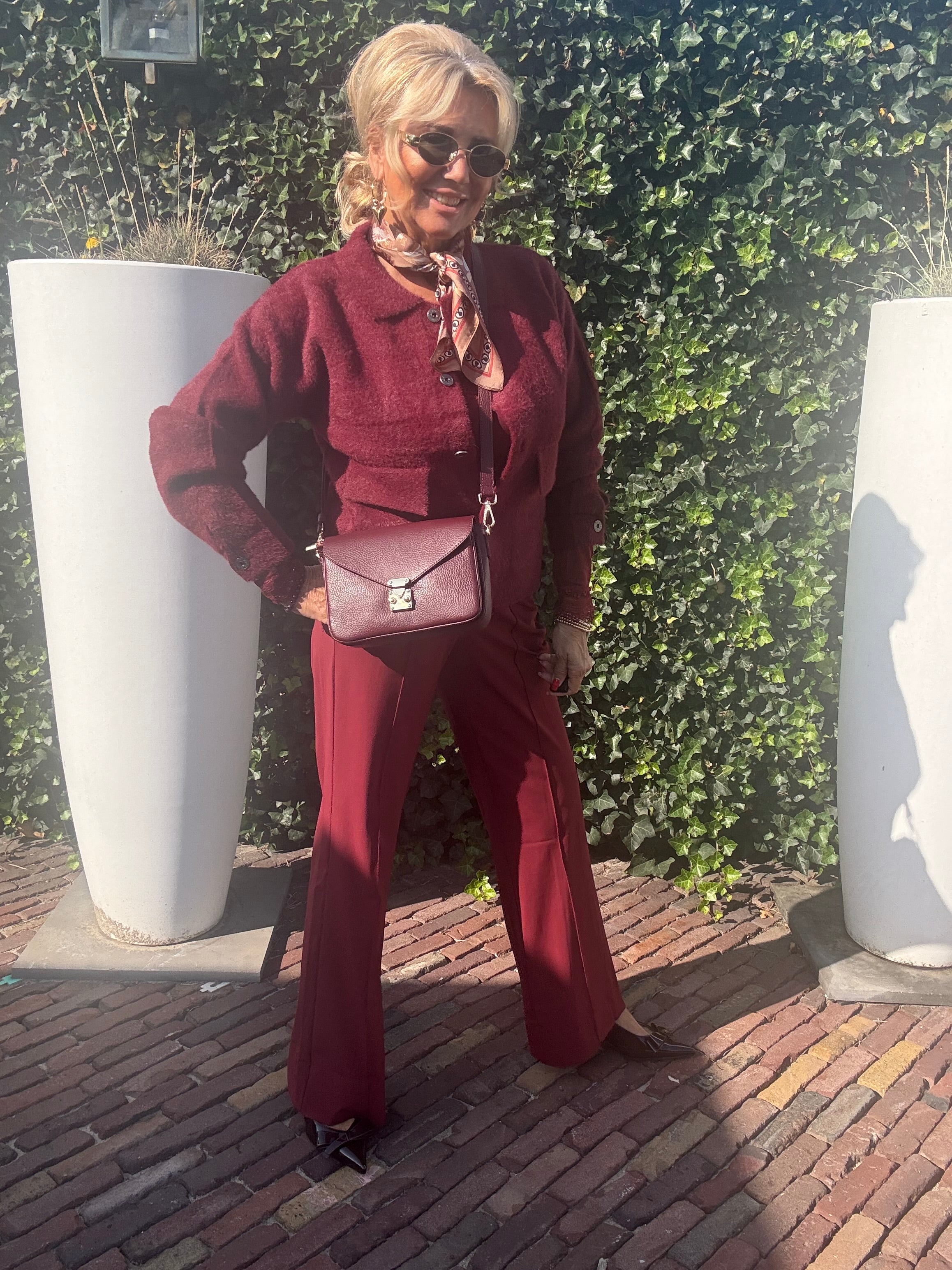 Triple Nine Jacket Fluffy TR9002 Burgundy